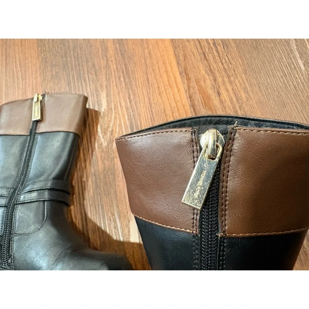 Michael Kors Boots Black‎ Brown Girls Size 9